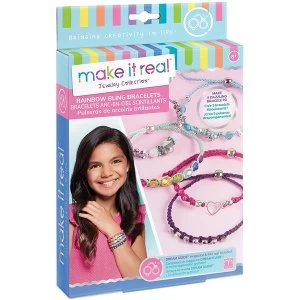 Make It Real - Rainbow Bling Bracelets Activity Set