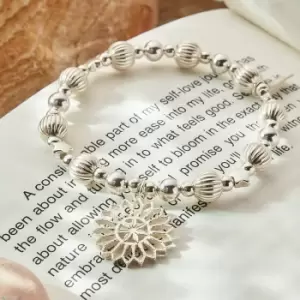 ChloBo Silver Blossoming Sunrise Bracelet