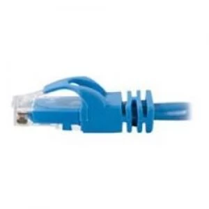 C2G 0.3m Cat6 Booted Unshielded (UTP) Network Patch Cable Blue