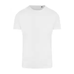 Ecologie Mens Ambaro Recycled Sports T-Shirt (XL) (Arctic White)