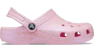 Crocs Classic Glitter Clogs Kids Flamingo C12