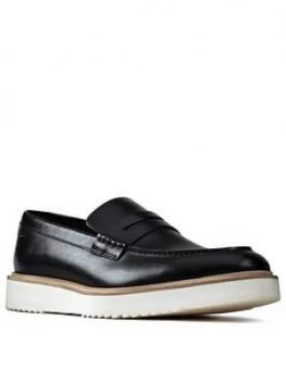 Clarks Ernest Free Slip On Shoes - Black, Size 8, Men