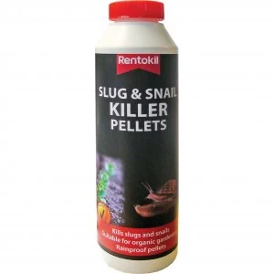 Rentokil Iron Phosphate Slug and Snail Killer Pellets 300g