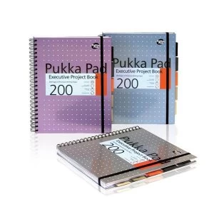Pukka Metallic A4 Project Book 6970-met