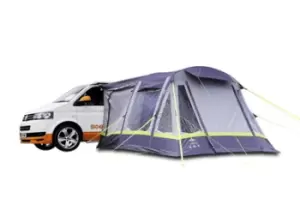 Loopo Breeze Inflatable Campervan Awning - Lime & Grey