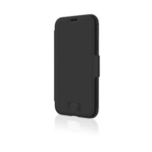 Black Rock "Robust" Protective Case for Apple iPhone 11 with Magnetic Flap and 180° or 360° Protection Black