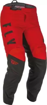 Fly Racing F-16 Motocross Pants, black-red, Size 32, black-red, Size 32