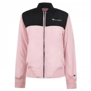 Champion Block Bomber Jacket - Pink