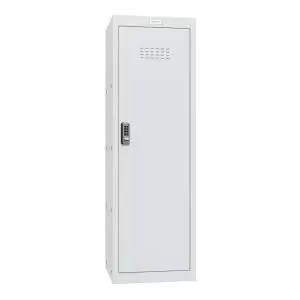 Phoenix CL Series Size 4 Cube Locker in Light Grey with Electronic
