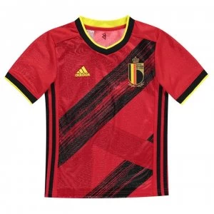 adidas Belgium Home Shirt 2020 Junior - Red