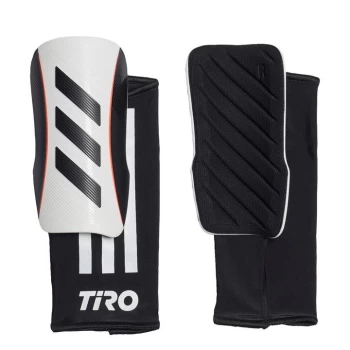 adidas Tiro League Shin Guards Unisex - White / Black / Black / Solar