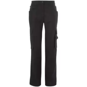 Alexandra Womens/Ladies Tungsten Service Trousers (12S) (Black)