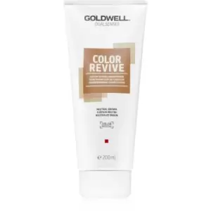Goldwell Dualsenses Color Revive toning conditioner Neutral Brown 200ml