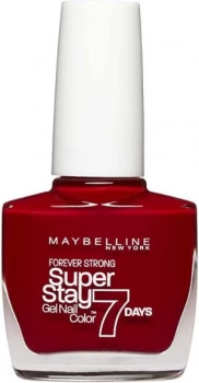 Maybelline Forever Strong Super Stay 7 Days Gel Nail Color Deep Red 06 10ml