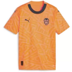 Puma Valencia Third Shirt 2023 2024 Juniors - Orange