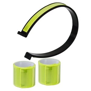 Rolson Bicycle Hi-vis Armband and Clip