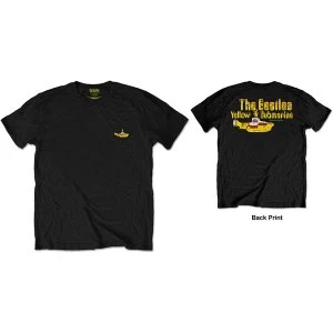 The Beatles - Nothing Is Real Mens Medium Short Sleeve T-Shirt - Black