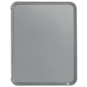 Nobo Slimline Magnetic Dry Wipe Board with Pen and Built-In Eraser 280 x 14 x 360 mm