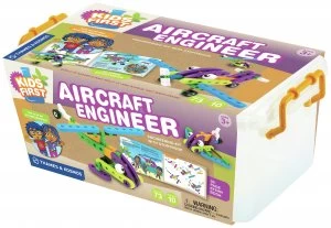 Thames and Kosmos Kids First Aircraft Engineer Kit with Book