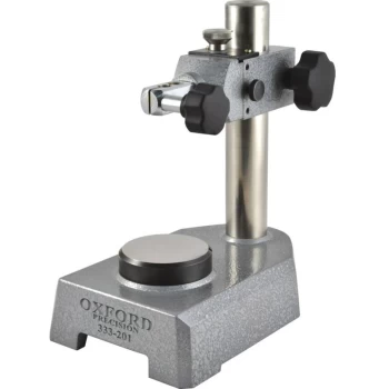 Comparator Stand, Alloy Steel Base, Rnd Flat Anvil - Oxford