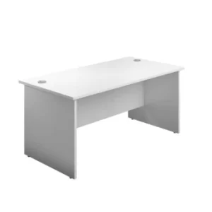 1600 X 800 Panel Rectangular Desk White