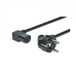 ASSMANN Electronic AK-440102-018-S power cable Black 1.8 m CEE7/7 C13 coupler