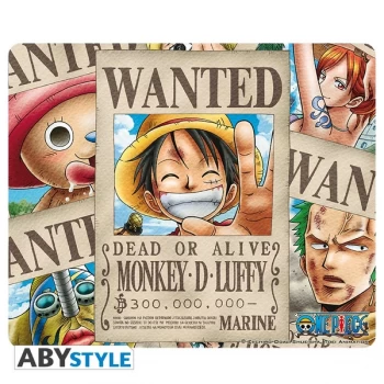 One Piece - Wanted Pirates Mouse Mat