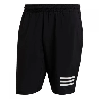 adidas Club Tennis 3-Stripes Shorts Mens - Black / White