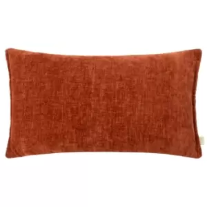 Buxton Rectangular Cushion Burnt Orange, Burnt Orange / 30 x 50cm / Polyester Filled