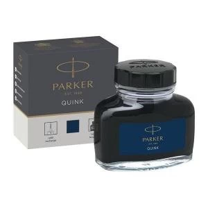 Parker Quink Bottled Ink Permanent Bottle Blue and Black 1950378