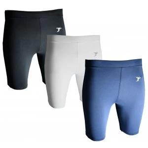 Precision Essential Base-Layer Shorts White - L Junior 26-28"