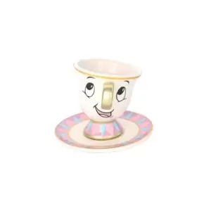 Disney Beauty & The Beast Chip White, pink, gold and blue Gift Trinket Tray VC700075L.PH