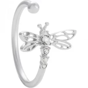 Dancing Dragonfly Ring Silver Ring