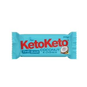 Ketoketo Coconut Cashew Keto Biscuit Bar 50g