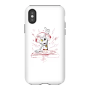 Danger Mouse DJ Phone Case for iPhone and Android - iPhone X - Tough Case - Gloss
