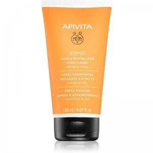 Apivita Holistic Hair Care Orange & Honey Revitalizing Shine Conditioner for Dull Hair 150ml