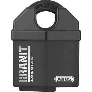 ABUS GRANIT padlock, steel, 37/60 B/DFNLI, black