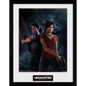Uncharted The Lost Legacy Cover Framed Collector Print