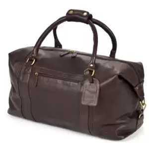 Eastern Counties Leather Large Holdall Bag (One size) (Brown)