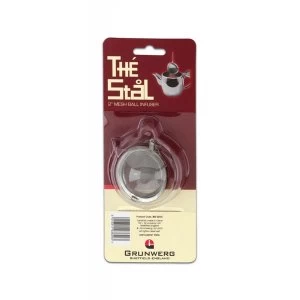 Caf&eacute; Ole The Stal Mesh Ball Tea Infuser Strainer Sphere, Stainless Steel, 2-Inch Diameter