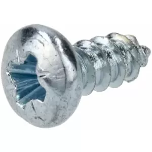 R-tech - 337106 Pozi Pan Head Self-Tapping Screws No. 4 6.5mm - Pack Of 100