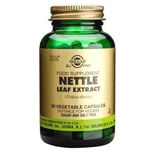Solgar Nettle Leaf Extract Vegetable Capsules 60 Veg Caps