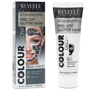 Revuele Glitter Mask - Black