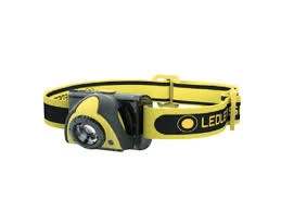 LED Lenser iSEO5R Industrial Rechargeable LED Torch Black & Yellow