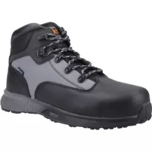 Euro Hiker Hiker Safety Footwear Blk/Gy Size 9