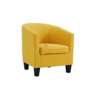 Canberra Mustard Tub Chair