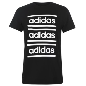 adidas C90 T Shirt Mens - Black