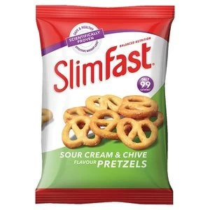 SlimFast Sour Cream and Chive Flavour Pretzel 23g
