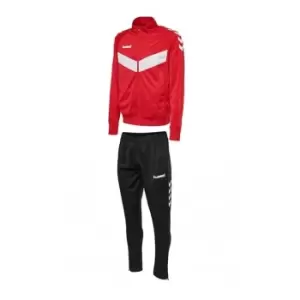 Hummel Essential Victory Poly Tracksuit Mens - Red
