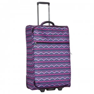 Hot Tuna Graphic Suitcase - Pink Tribal